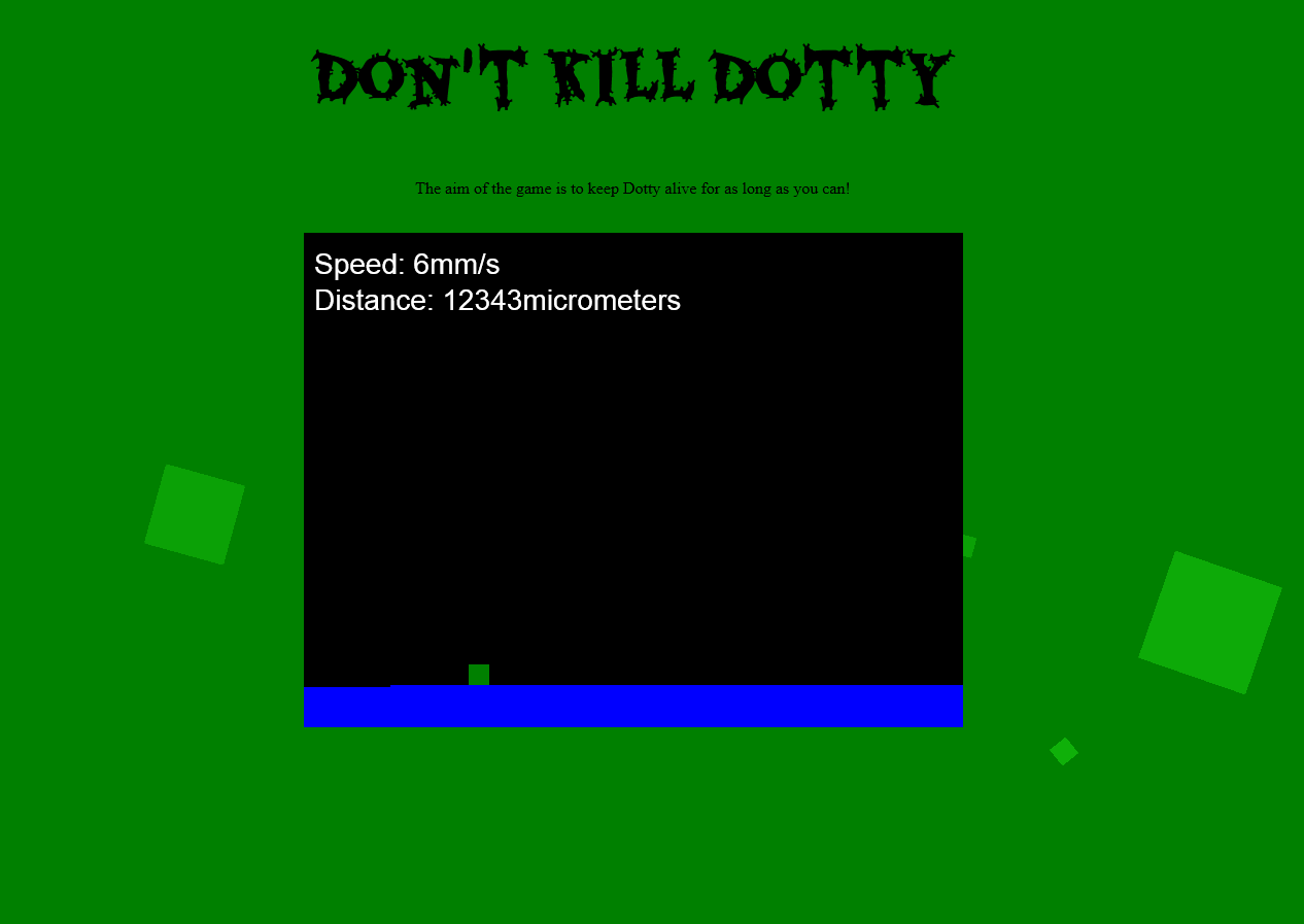 Don't Kill Dotty game
